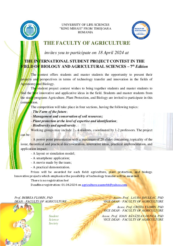 2024 Agriculture and Biology